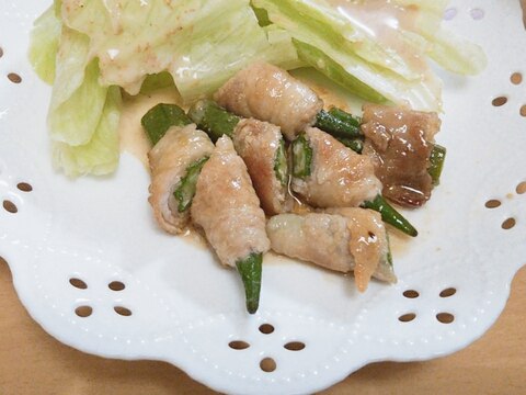 子供もモリモリ食べる オクラの豚肉巻き レシピ 作り方 By Snoop1664 楽天レシピ